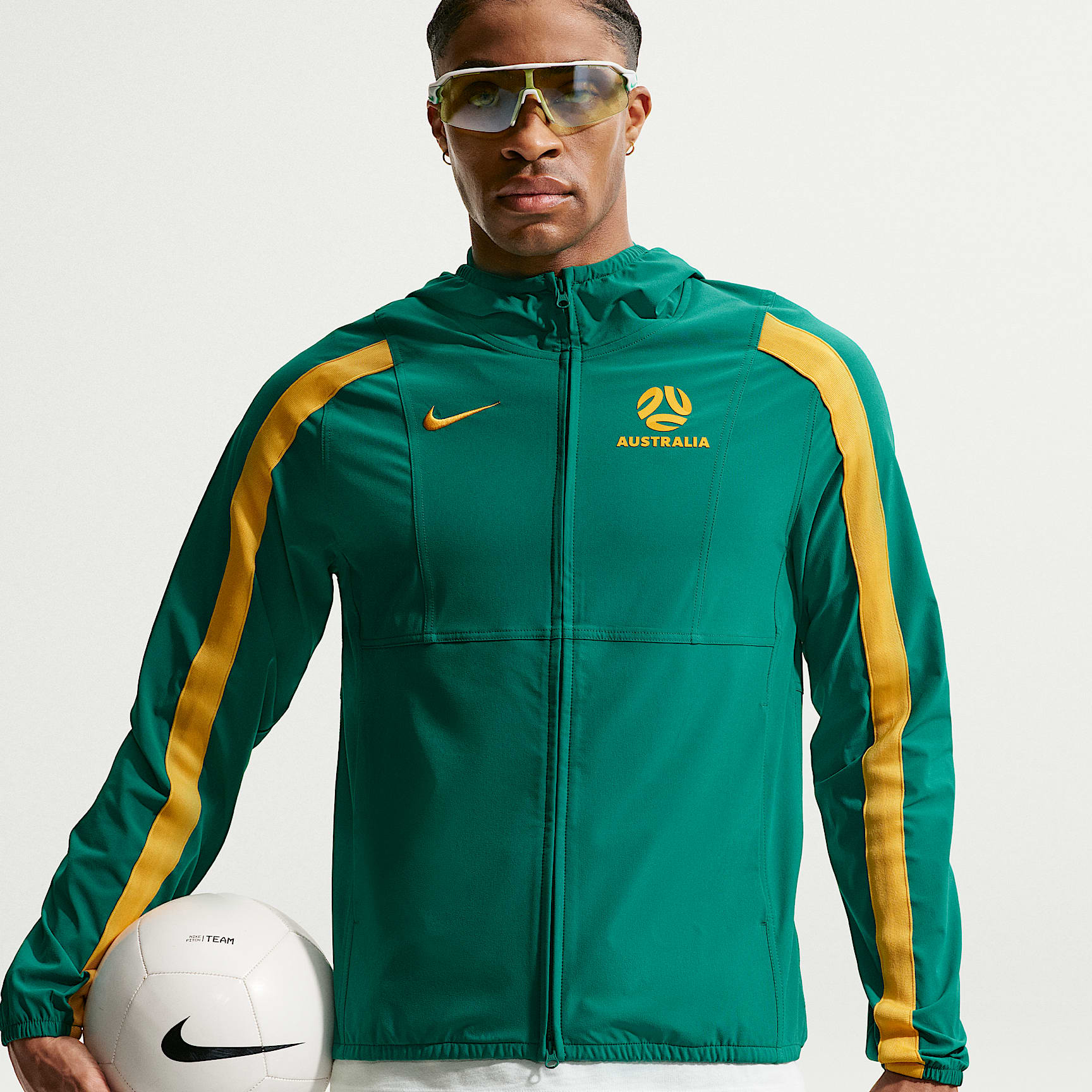 Australia Energy Men's Nike Dri-FIT Soccer Woven Jacket. Nike.com